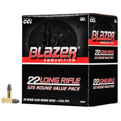 BLAZER AMMO 22LR 525 BULK -...