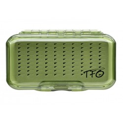 TFO GREEN FLY BOX WATER PROOF