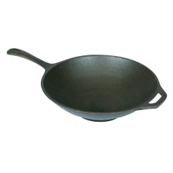 STANSPORT CASK IRON WOK 12.5"