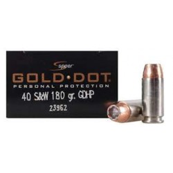 CCI SPEER GOLD DOT 40 S&W...