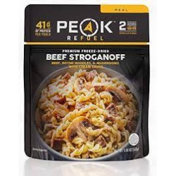 PEAK REFUEL BEEF STROGANOFF