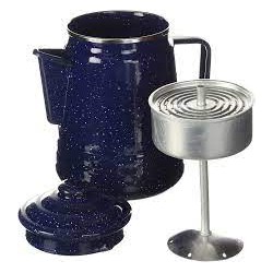 COLEMAN 9 CUP PERCOLATOR BLUE