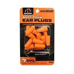 GWP FOAM EAR PLUGS OR - 7 Pack