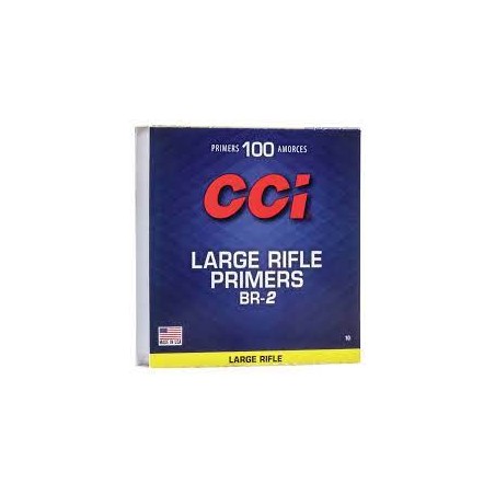 Large Rifel Primer CCI LARGE RIFLE BR2 PRIMER 1 BRICK - 1000 COUNT