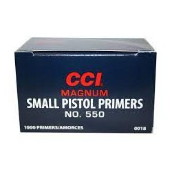 CCI 550 SMALL PISTOL PRIMER...