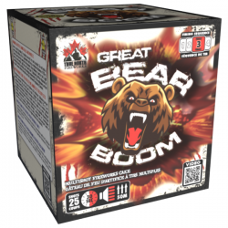 FIREWORK GREAT BEAR BOOM CAKE