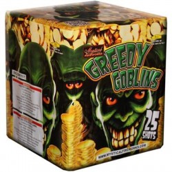 FIREWORK GREEDY GOBLINS CAKE