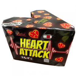 FIREWORK HEART ATTACK CAKE