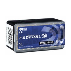 FEDERAL AMMO 22 MAG/50 JHP...