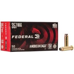 FEDERAL AMMO 357 158 JSP -...