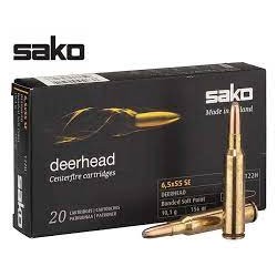 SAKO AMMO 6.5X55/156 DEERHEAD