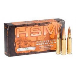 HSM AMMO 7X57 MAUSER/145