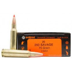 HSM AMMO 250 SAV/75 V/MAX