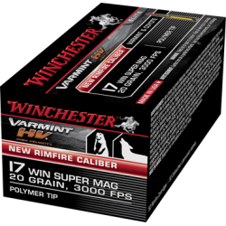 WINCHESTER 17 WSM VARMINT...