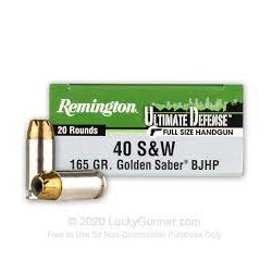 REMINGTON 40 S&W 165 JHP