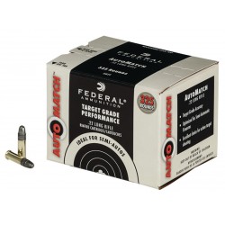 FEDERAL AMMO AM22 SOLID 325...